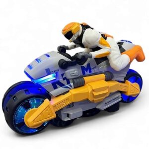 360° Futuristic Stunt Bike Toy