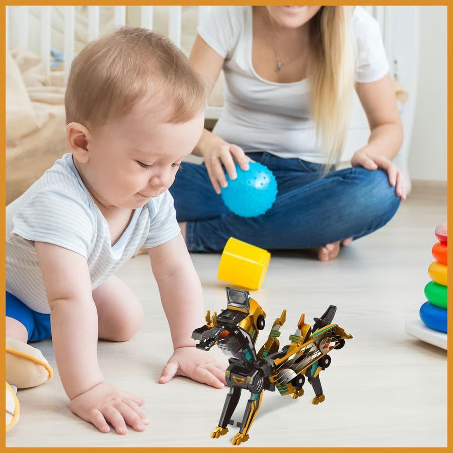 Collision Transforming Dinosaur Car Toy - Image 9
