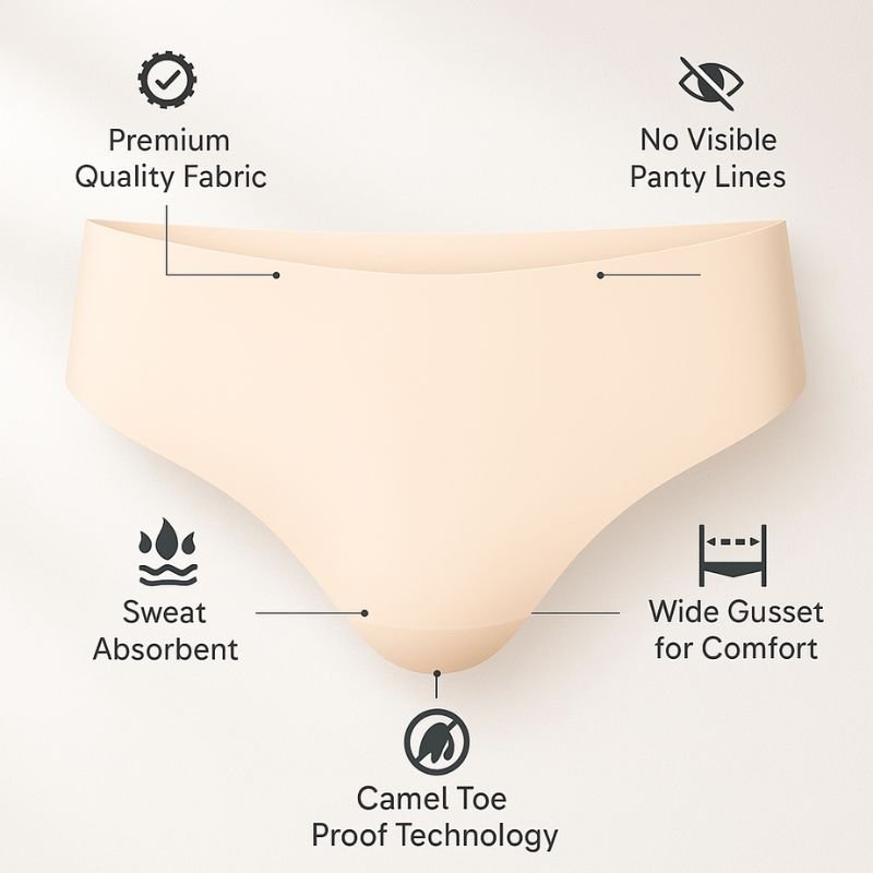 AmbarWear™ SmoothCurve Seamless Thong | Buy 2, Get 2 FREE - Image 5