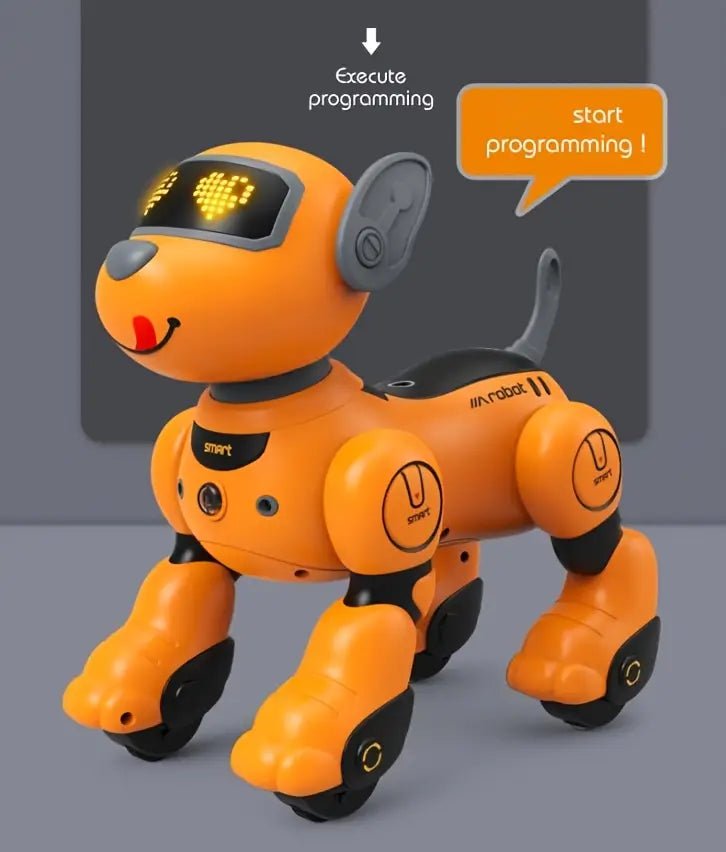 Interactive RC Smart Dog - 2.4GHz Voice-Controlled, Music, Dance & Follow Modes, USB Rechargeable, Perfect Gift for Family & Friends - Image 2