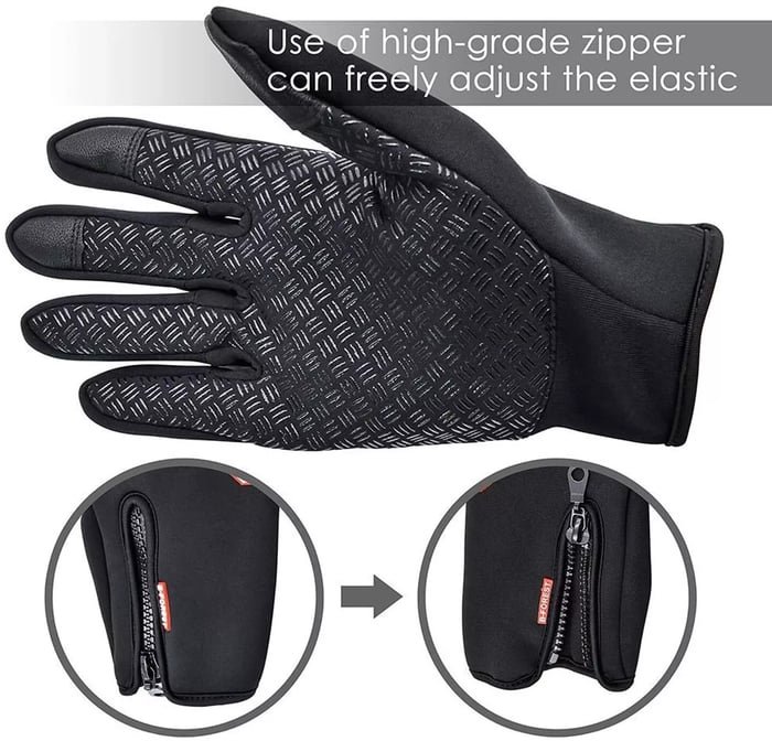 🧤 Winter Touchscreen Riding Gloves – Waterproof & Fleece Lined - Image 5