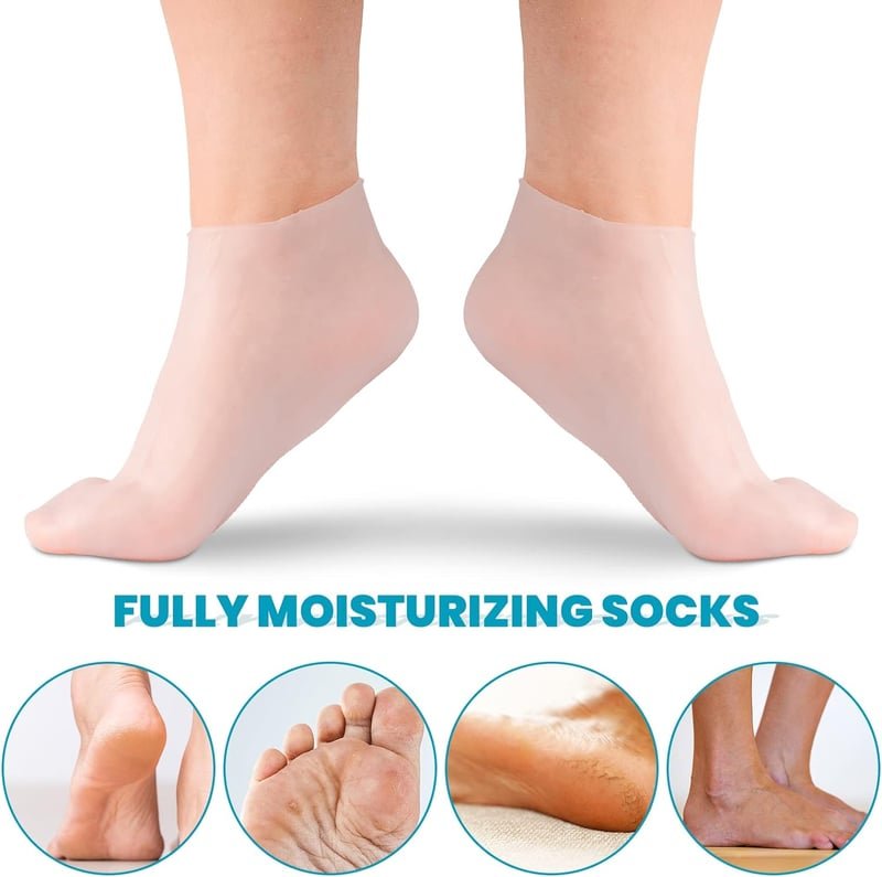 SoftStep™ Silicone Spa Socks | BOGO Offer - Image 2