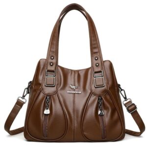 Women’s Multi-Pocket Crossbody Shoulder Handbag
