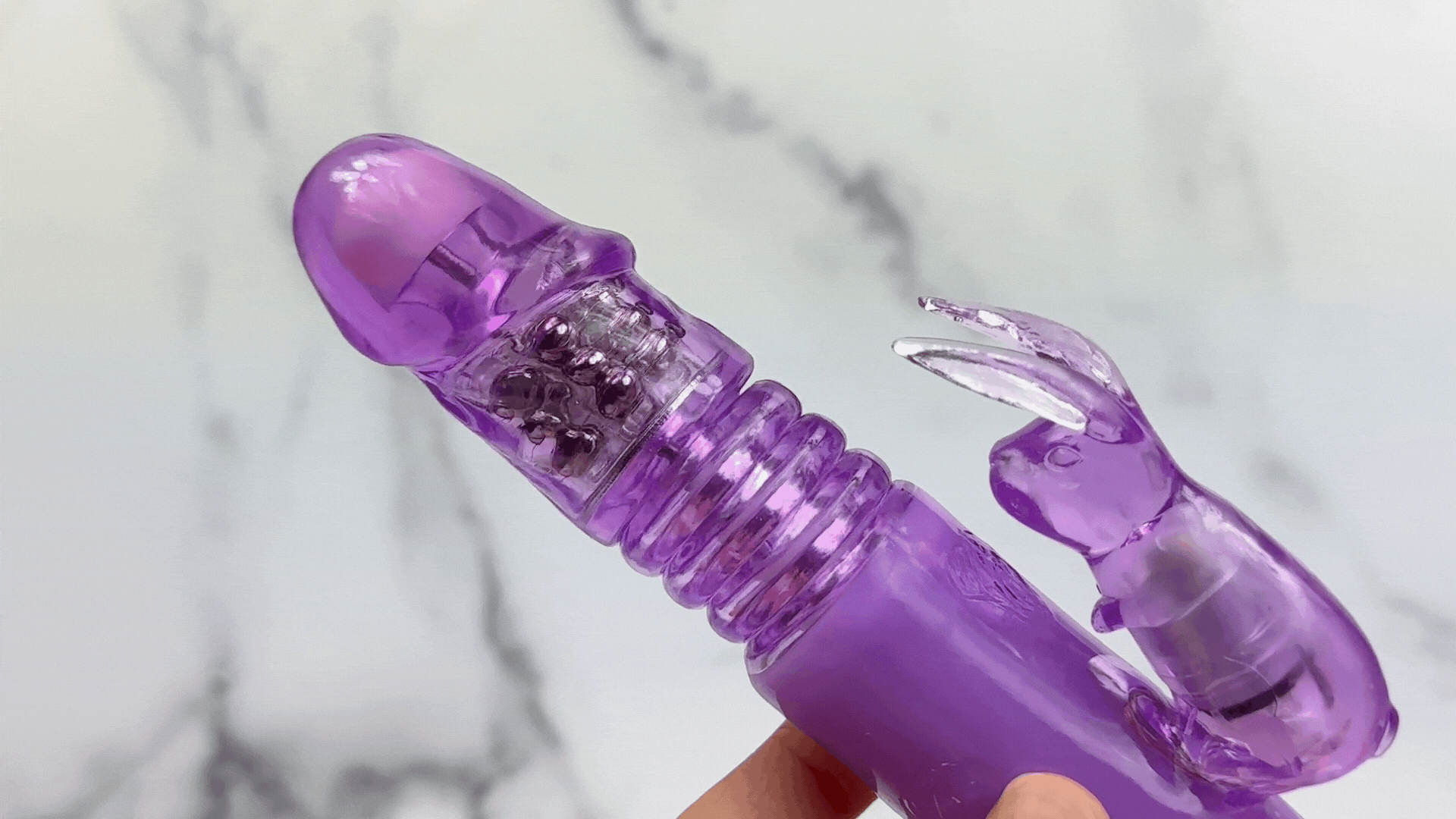 Thrusting Stroking Rabbit Vibrator - Image 2