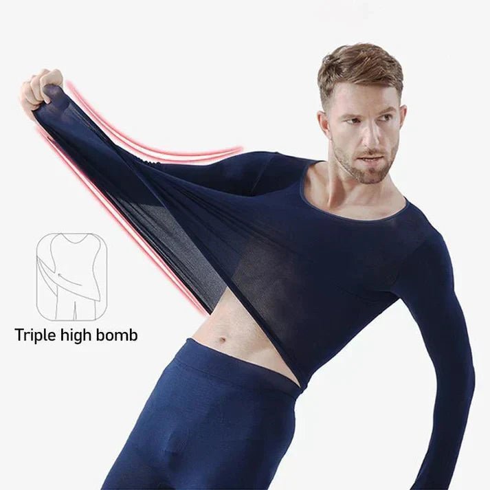 🌸 Seamless Elastic Thermal Innerwear | Autumn / Winter Wear | Buy 1 Get 1 FREE - Image 3