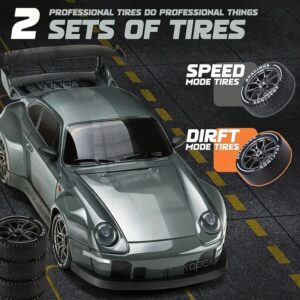 Porche 911 High-Speed 4WD Drift RC Car (1:24 Scale)