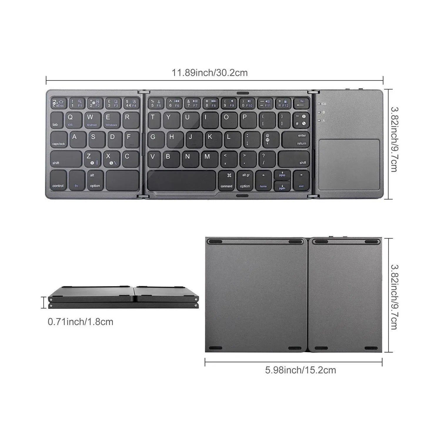 Ultra-thin Wireless Mini Bluetooth-compatible Keyboard - Image 5