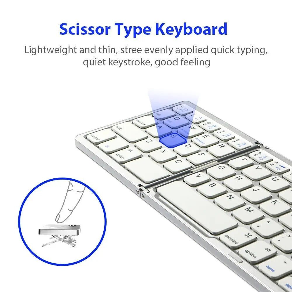 Ultra-thin Wireless Mini Bluetooth-compatible Keyboard - Image 4